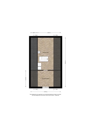 Floorplan - Wouter Van Troostwijkstraat 16, 7424 DS Deventer